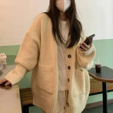Effortless Knit Long Sleeve Cardigan