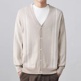 Retro Korean Style Patchwork Long Sleeve Cardigan