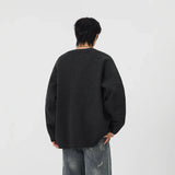 Soft Ribbed Knit Button Front Cardigan