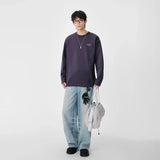 Minimalist Logo Detail Long Sleeve T-Shirt