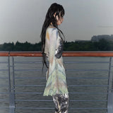 Trashy Y2K Tie Dye Mesh T-Shirt