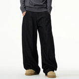 Solid Color Straight Leg Denim Jeans