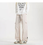 Durable Y2K Elastic Waist Casual Cargo Pants