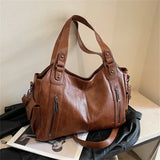 Leather Focus Handbag