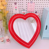 Y2K Heart Shaped Mirror