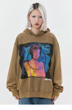 Loose Washed Thermal Body Hoodie