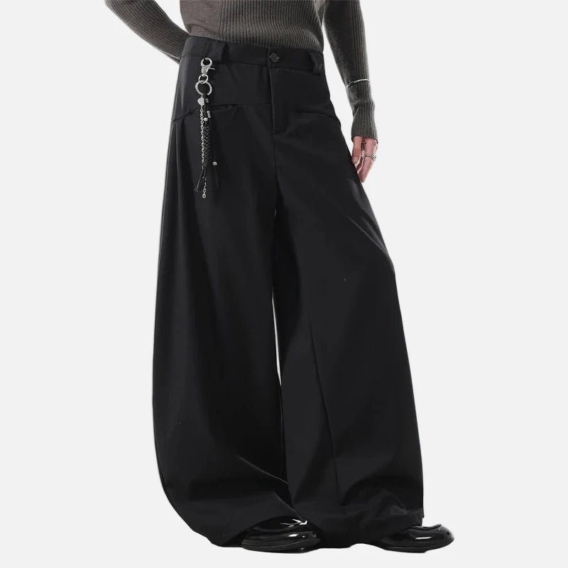 Versatile Draped Loose Wide Leg Pants
