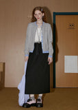 Stylish Fake Two Piece Knit Cardigan