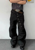 American Style High Waist Classic Denim Jeans