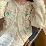 Elevated Sweet Korean Style Knit Sweater