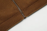 Loose Sleepy Bear Ears Fleece Jacket