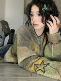 Vintage Y2K Star Girl Sweater