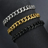 Stainless Steel Cuban Bracelets
