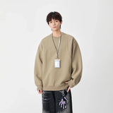Winter Structured Crew Neck Sweatshirt