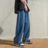 Baggy Green Wide Leg Denim Jeans
