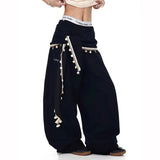 Durable Oversized Cool Print Japanese Style Sweatpants