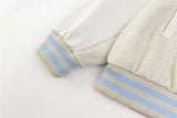 Y2K Women Patchwork Retro Baseball Varsity Jacket