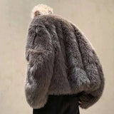 Warm Thickened Faux Fur Padded Jacket