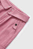Turn-down Waist Cargo Pants