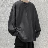 Long Sleeve Oversized Blank T-shirt