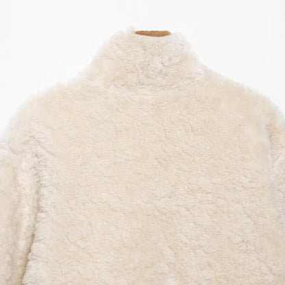 Premium High Neck Two Way To Wear Fleece Jacket