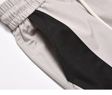 Y2K Striped Patchwork Joggers