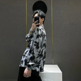 Ice Silk Casual Thin Long-Sleeved Shirt