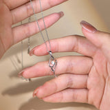 Women Brilliant Cut Moissanite Pendant Necklace
