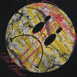 Y2K Graffiti Sad Face Graphic Hoodie