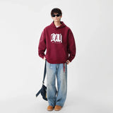 Versatile Winter Graphic Print Casual Hoodie
