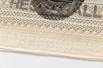 American Style Versatile Cozy Loose Knit Sweater