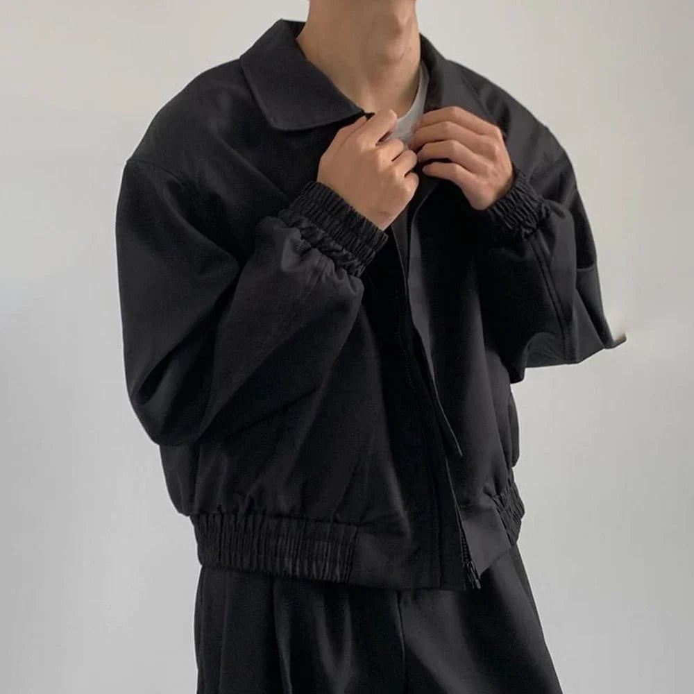 Men Signature British Casual Bomber Jacket