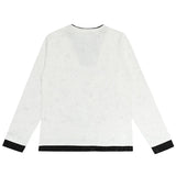 Dark Gothic Punk Fake Two-Piece Long T-Shirt