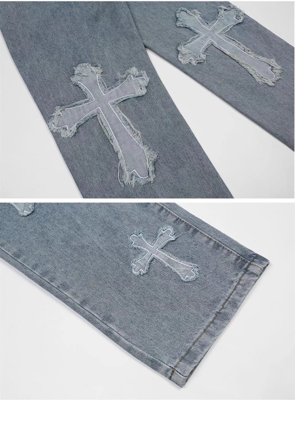 Cross Baggy Jeans