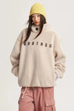 Y2K Cozy Oversized Fleece Faux Fur Hoodie