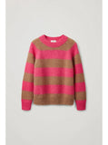 Women Ethereal Striped Winter Casual Sweater