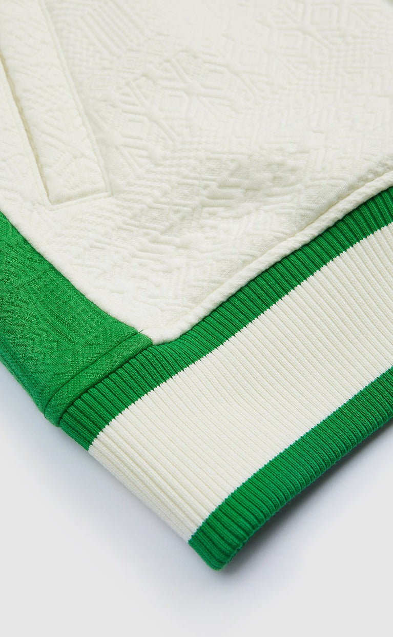 Mysterious Patchwork Varsity Jacket