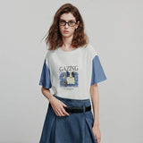 Stylish Casual Short Sleeve Women T-Shirt