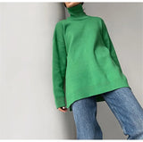 Women's Split Knitted Sweater