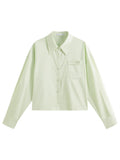 Women Cute Spring Casual Loose Cotton Long Shirt