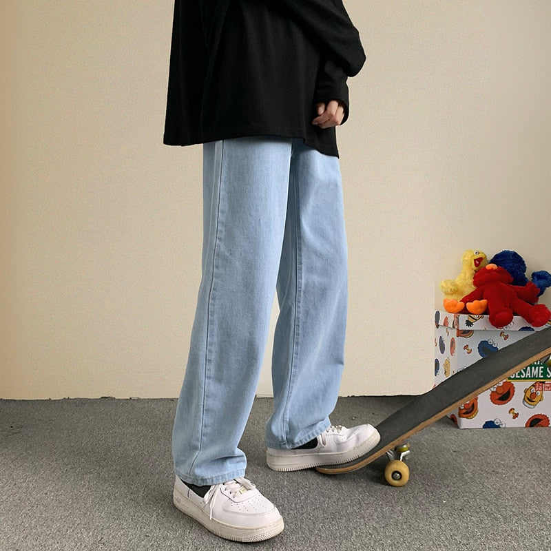 Denim Loose Pants