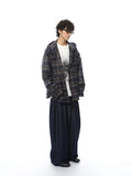 Streetwear Cool Plaid Casual Hooded Shirt