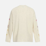 Flattering Graffiti Print Long Sleeve T-Shirt