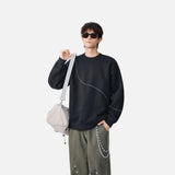 Y2K Cozy Embroidered Long Sleeve Sweatshirt