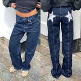 Models Wearing the Y2K Star-Gazer Jeans