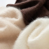 Plush Cashmere Zipper Knitwear Cardigan