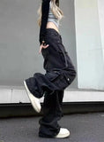 Baggy Vintage Y2K High Waist Cargo Pants