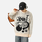 Cozy Winter Warm Jacquard Knit Sweater