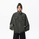 Fashionable American Retro Loose Fit Denim Jacket