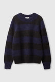 Women Ethereal Striped Winter Casual Sweater